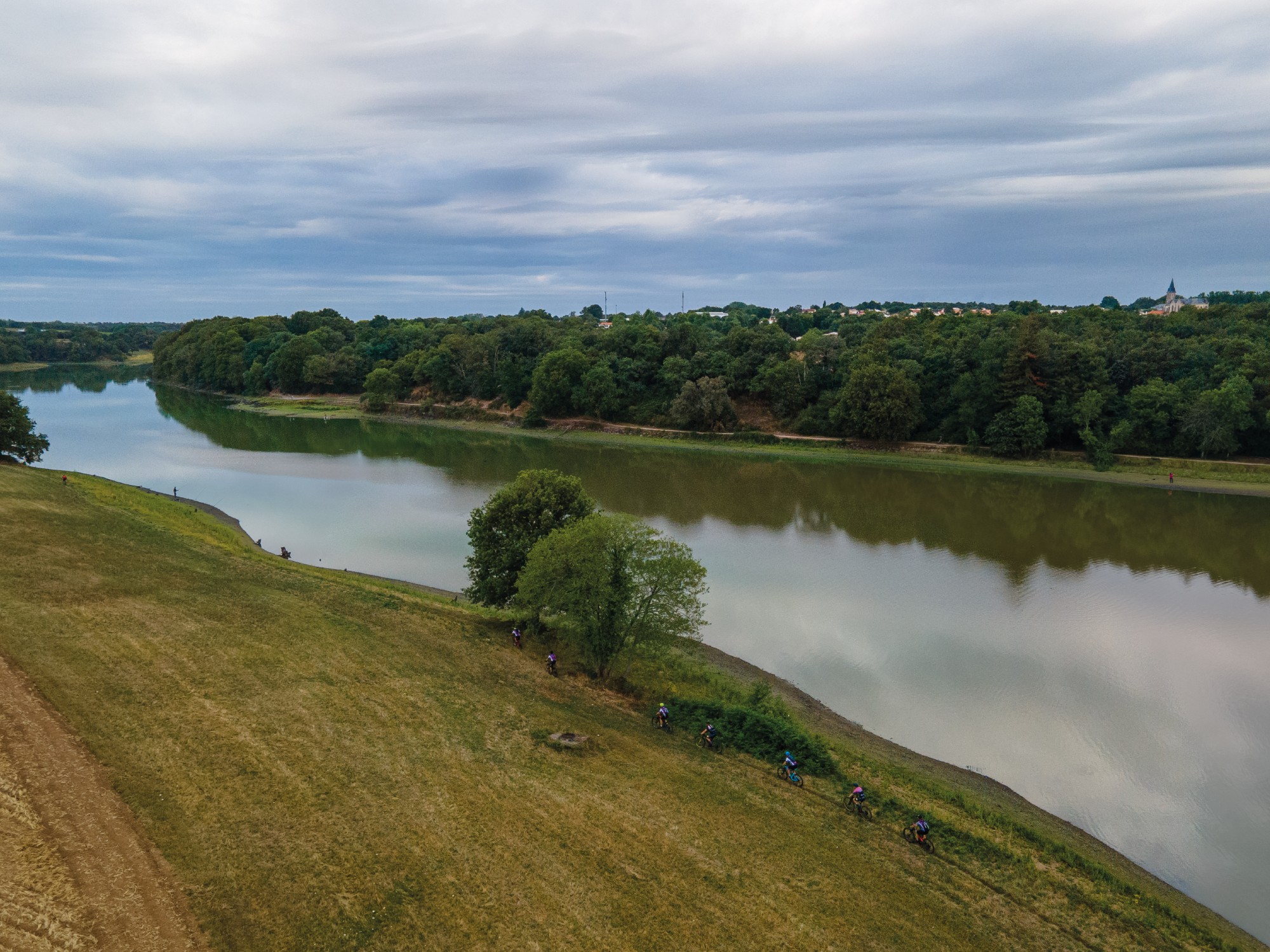 Randonnée vélo, association les D'calés Machéens