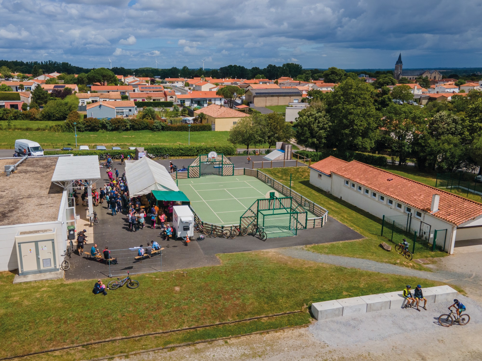 Fin de randonnée, association les D'calés Machéens