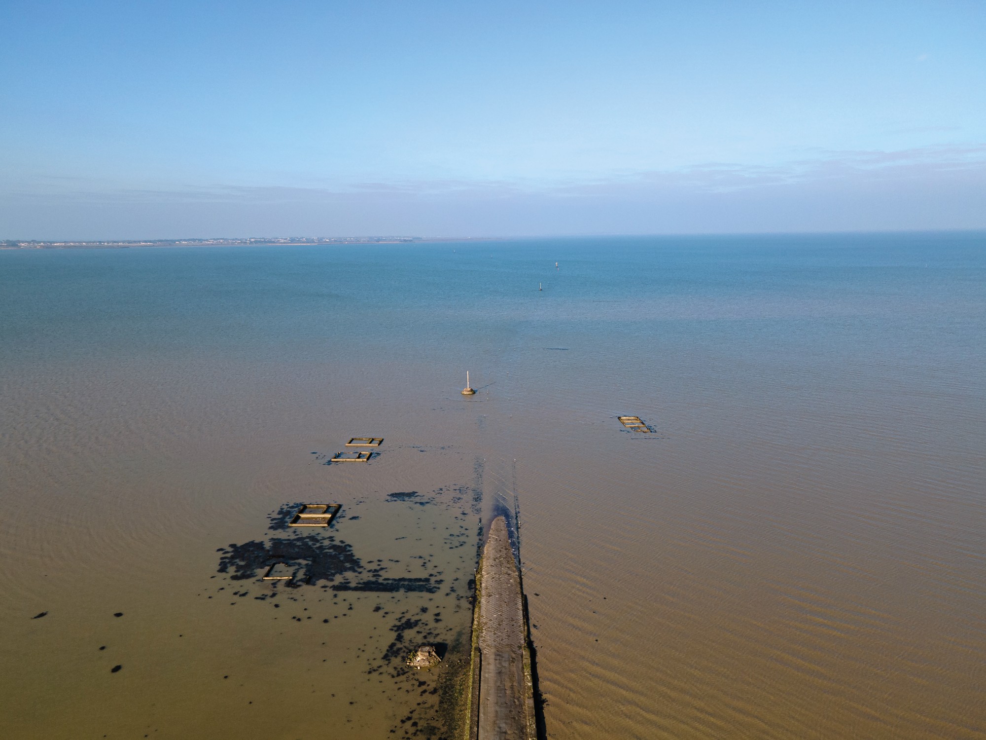 Passage du Gois, marée haute