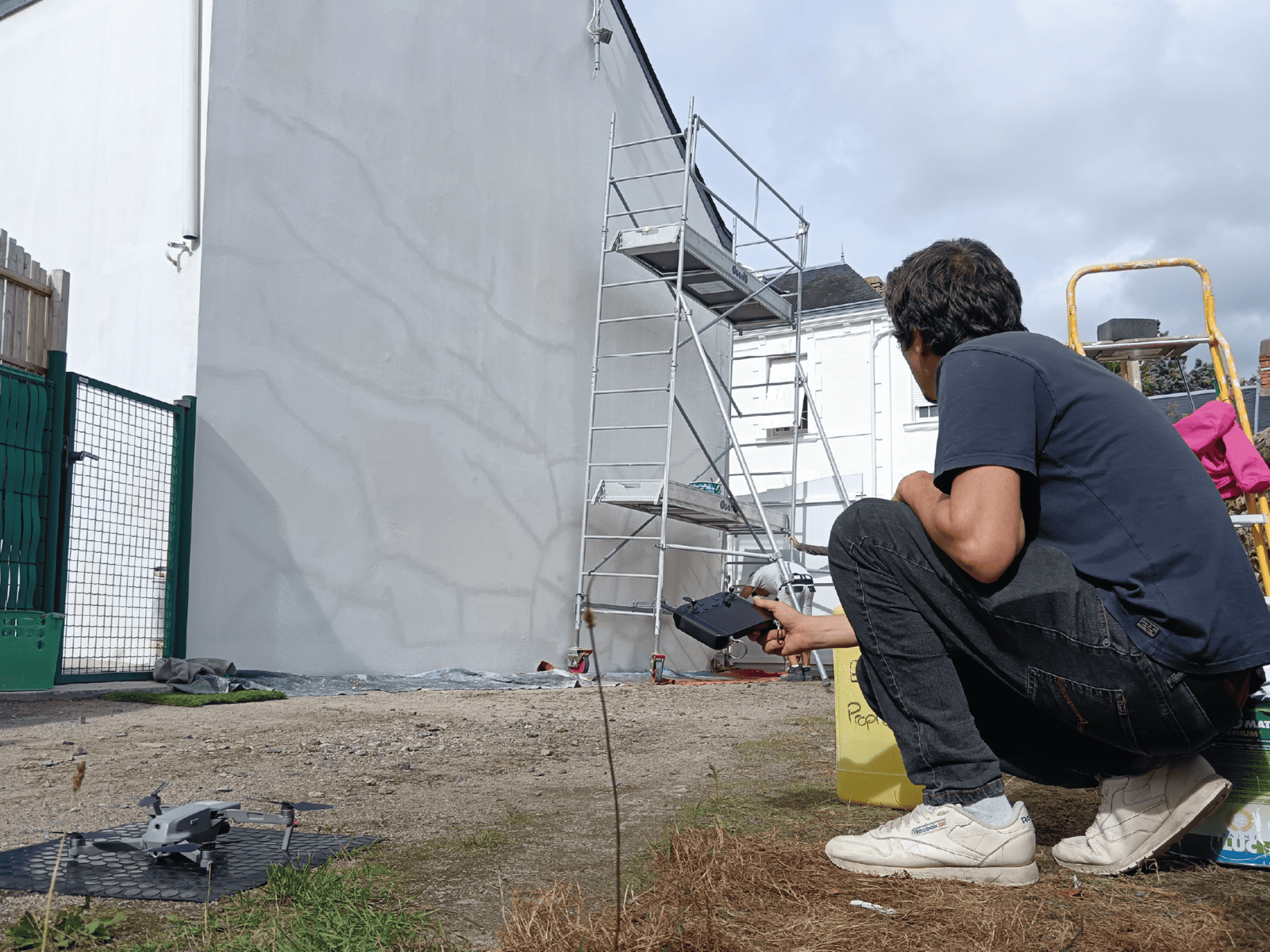 suivi video entreprise peinture wen deco dronesprit 4